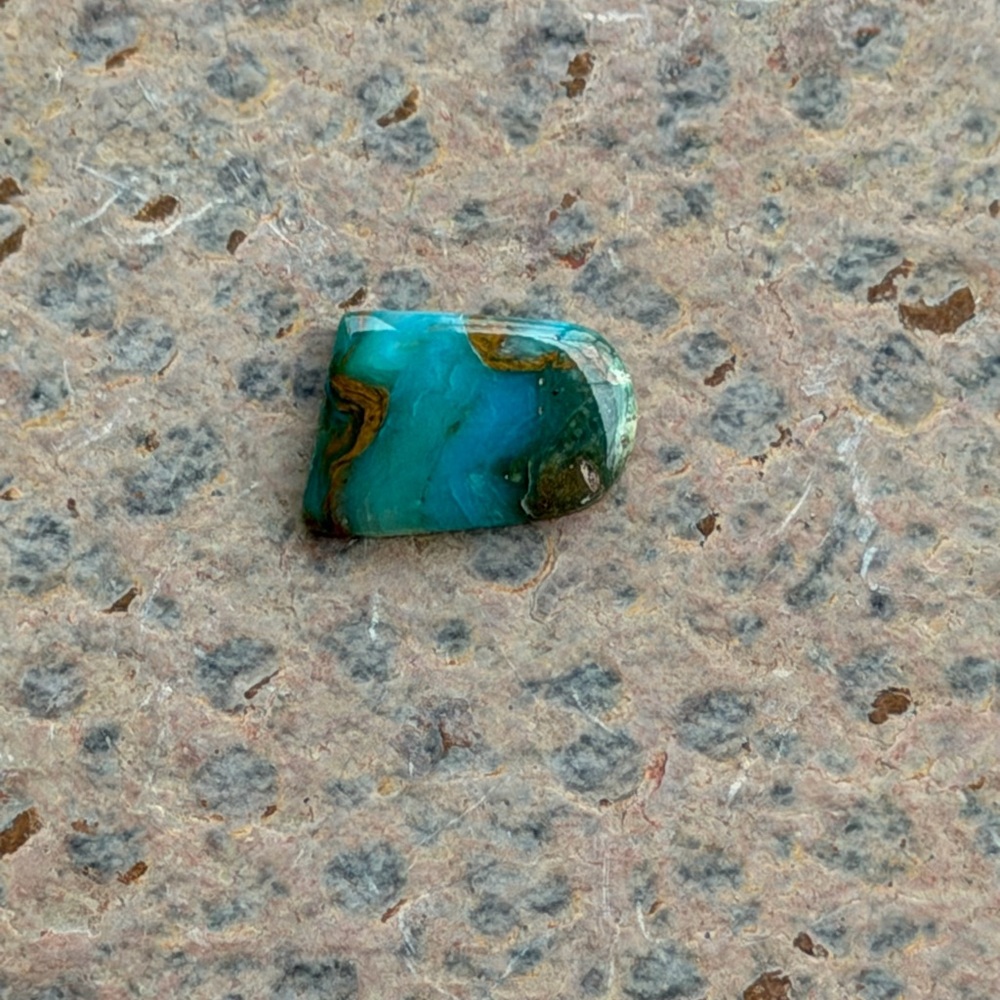 Boulder Opal Turquoise and Brown loose Stone 1.93 carats